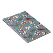 kerstcadeaupatroon notitieboek (Rechterzijde)