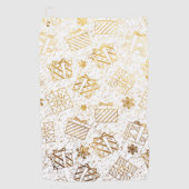 kerstcadeaus 4 golfhanddoek (Voorkant)