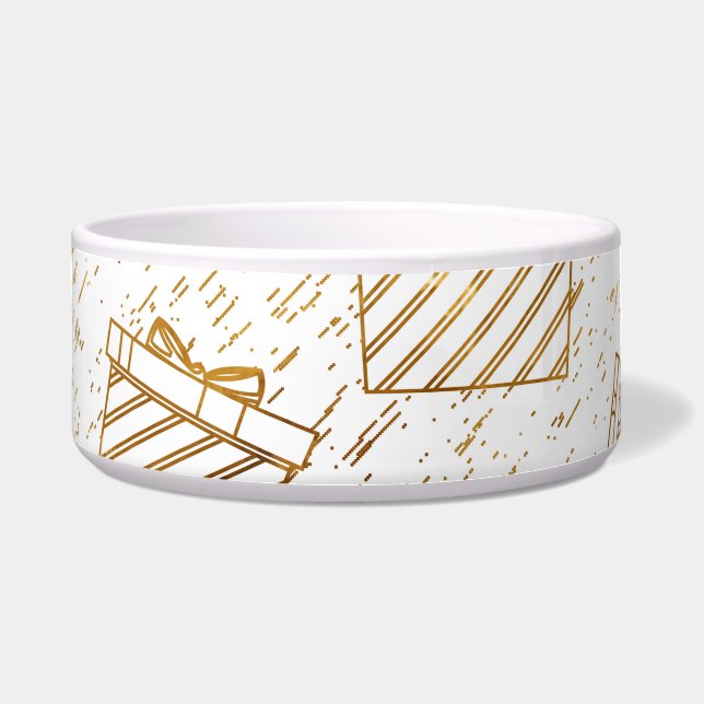 kerstcadeaus 4 voerbakje (Voorkant)