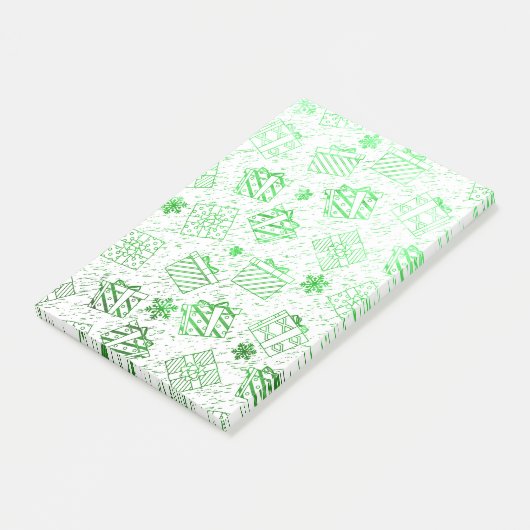 kerstcadeaus 7 post-it® notes (Schuin)