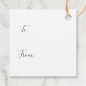 kerstcadeaus bedankjes labels (Achterkant)