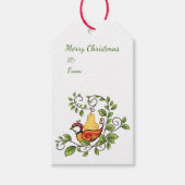 kerstcadeaus cadeaulabel (Voorkant)