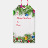 kerstcadeaus cadeaulabel (Voorkant)