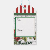 kerstcadeaus cadeaulabel (Achterkant)