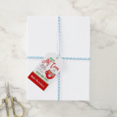 kerstcadeaus cadeaulabel (Met Touw)