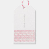 kerstcadeaus cadeaulabel (Voorkant)