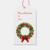 kerstcadeaus cadeaulabel (Voorkant)