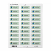 Kerstcadeaus Etiket (Full Sheet)