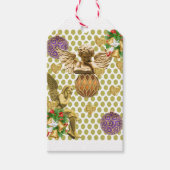 kerstcadeaus Gold Angel Cadeaulabel (Voorkant)