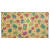 kerstcadeaus kussensloop (Voorkant-Links)