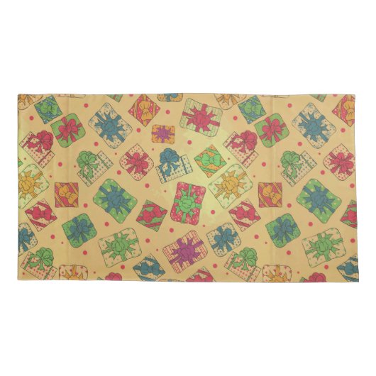 kerstcadeaus kussensloop (Achterkant-Links)