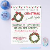 kerstcadeaus | PTO-financiering Flyer (Enkel)