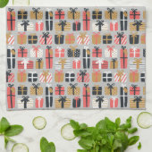 kerstcadeaus theedoek (Gevouwen)