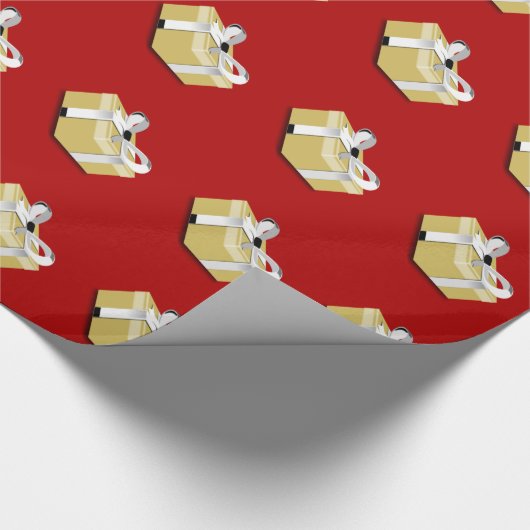 kerstcadeaus voor cadeaudoos cadeaupapier (Hoek)