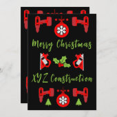 Kerstcadeaus voor Klussen Feestdagenkaart (Voorkant / Achterkant)