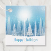 Kerstcadeautag Bedankjes Labels (Voorkant)