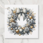 Kerstcadeautag Bedankjes Labels (Voorkant)