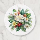 Kerstcadeautag Bedankjes Labels (Voorkant)