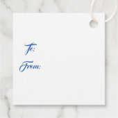 Kerstcadeautag Bedankjes Labels (Achterkant)