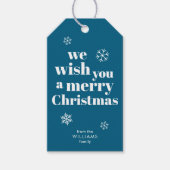 Kerstcadeautag Cadeaulabel (Voorkant)