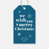 Kerstcadeautag Cadeaulabel (Achterkant)