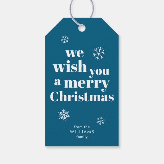 Kerstcadeautag Cadeaulabel (Achterkant)