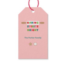 Kerstcadeautags met Baking Spirits Bright
