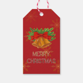 Kerstcadeautags voor feestelijke verpakkingen cadeaulabel
