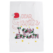 Kerstcadeautas Medium Cadeauzakje (Achterkant)