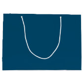 kerstcadeautas personaliseren met naam groot cadeauzakje (Achterkant)