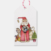 kerstcadeautassen - kerstkerstcadeautjes cadeaulabel (Voorkant)