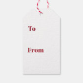 kerstcadeautassen - kerstkerstcadeautjes cadeaulabel (Achterkant)