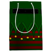 kerstcadeautassen voor feestdagen medium cadeauzakje (Voorkant)