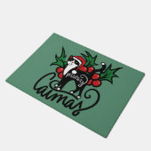 kerstcadeautje deurmat (Schuin)