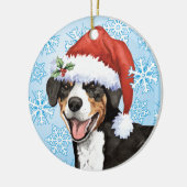 kerstcadeautje keramisch ornament (Links)