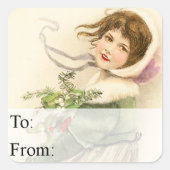  kerstcadeautje Label (Voorkant)