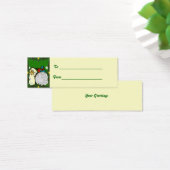  kerstcadeautje Label Mini Visitekaartjes (Bureau)