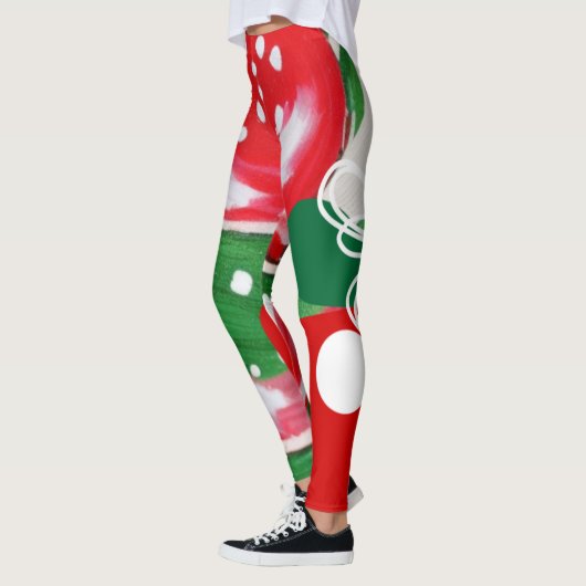 kerstcadeautje leggings (Links)