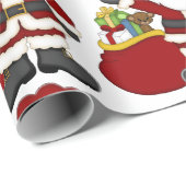 kerstcadeautje met kerstcadeaus cadeaupapier (Rol Hoek)