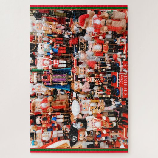 kerstcadeautje met kerstcadeaus moeilijk Jigzaag P Legpuzzel (Verticaal)