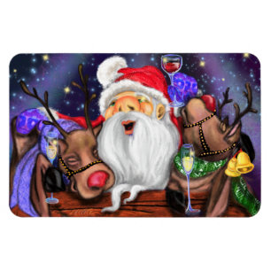 kerstcadeautje met kerstcadeaus voor kerstmis en r magneet