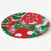 kerstcadeautje papieren bordje (Gekanteld)