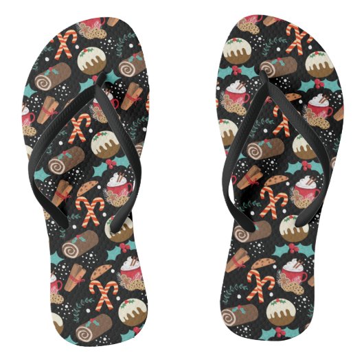 kerstcadeautje teenslippers (Voetbed)