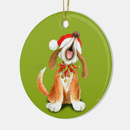 kerstcadeautje voor kerstcadeautjes voor zingende keramisch ornament (Links)