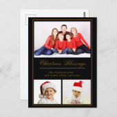 kerstcadeautjes Aangepaste serie Foto Briefkaart (Voorkant / Achterkant)