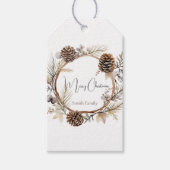 kerstcadeautjes cadeaulabel (Voorkant)