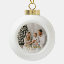 kerstcadeautjes Elegant Holiday Fotokaart