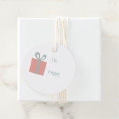 kerstcadeautjes en kersttassen bedankjes labels (In situ)