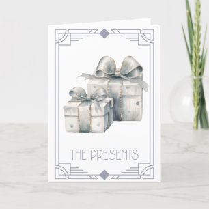 kerstcadeautjes feestdagen kaart