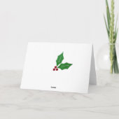 kerstcadeautjes feestdagen kaart (Achterkant)